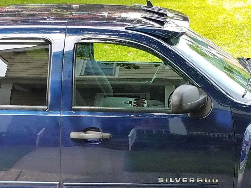 20072014 Chevy Silverado Roof Cab Sun Visor